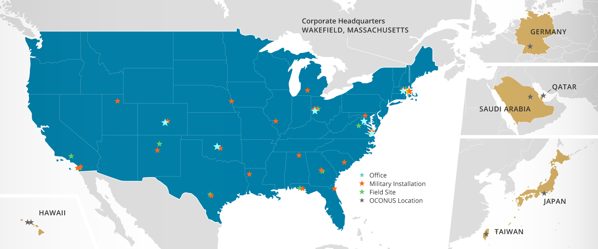 Locations Map