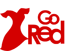 logo go red for women