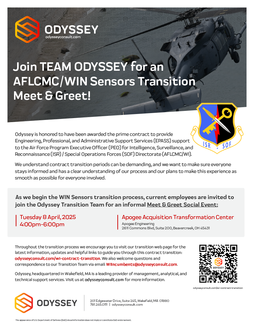 AFLCMC / WIN Flyer